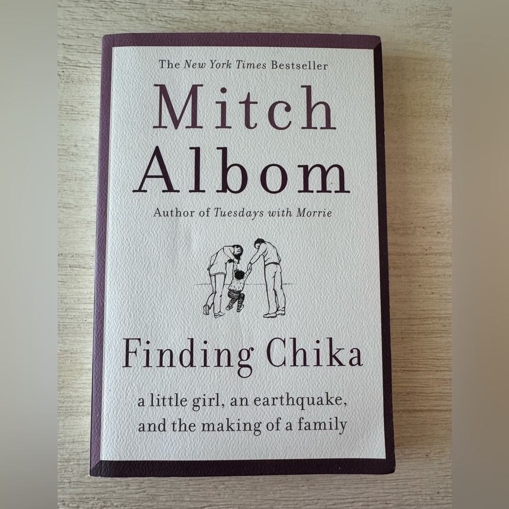 Finding Chika by Mitch Albom Hardcover Book